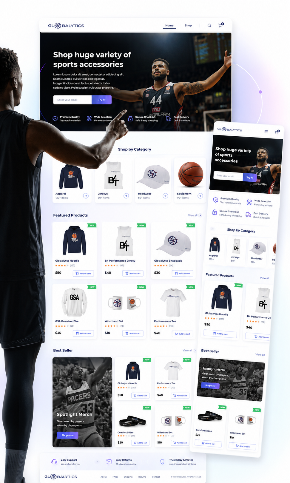 Global Sports Analytics Website gallery image 4