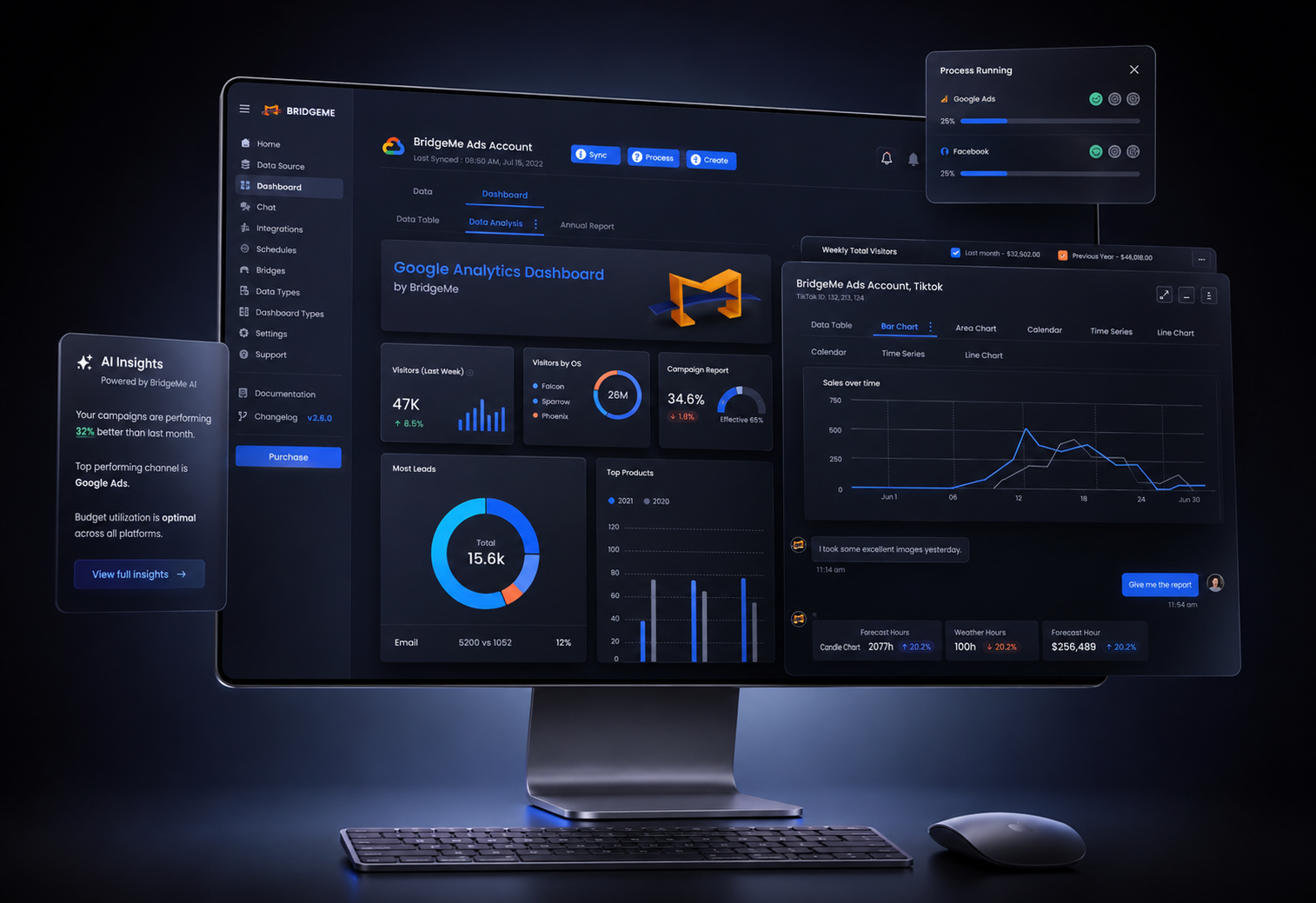 BridgeMe - Talk to your Data with AI Powered SaaS gallery image 14