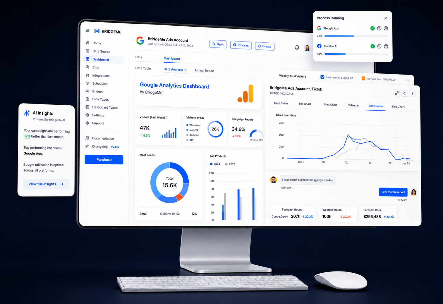 BridgeMe - Talk to your Data with AI Powered SaaS gallery image 15