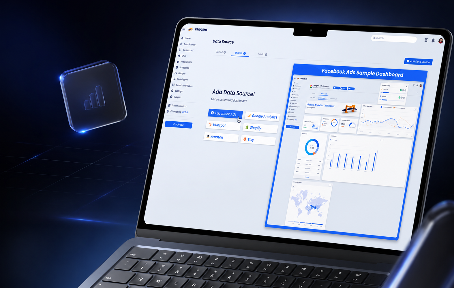 BridgeMe - Talk to your Data with AI Powered SaaS gallery image 10