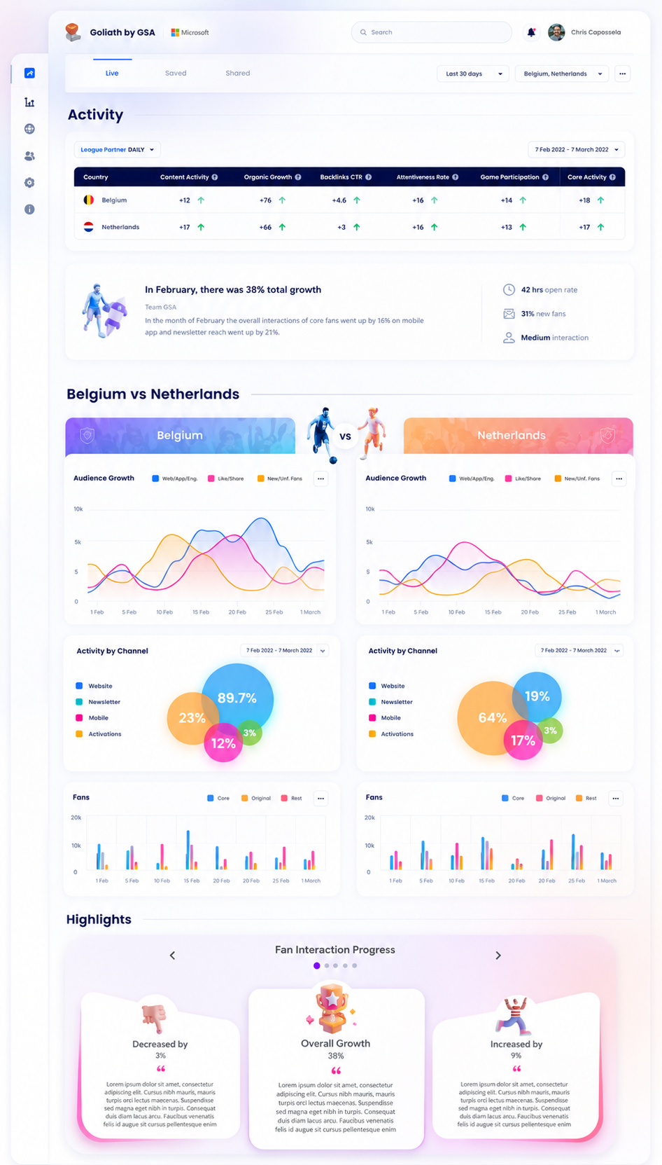Global Sports Analytics - SaaS gallery image 12