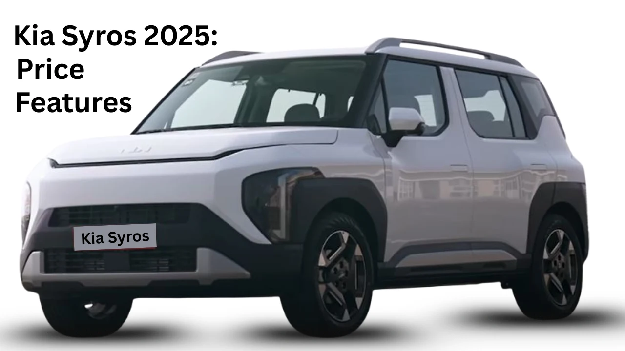 Kia Syros 2025: Price, Features, Specs & Performance Review