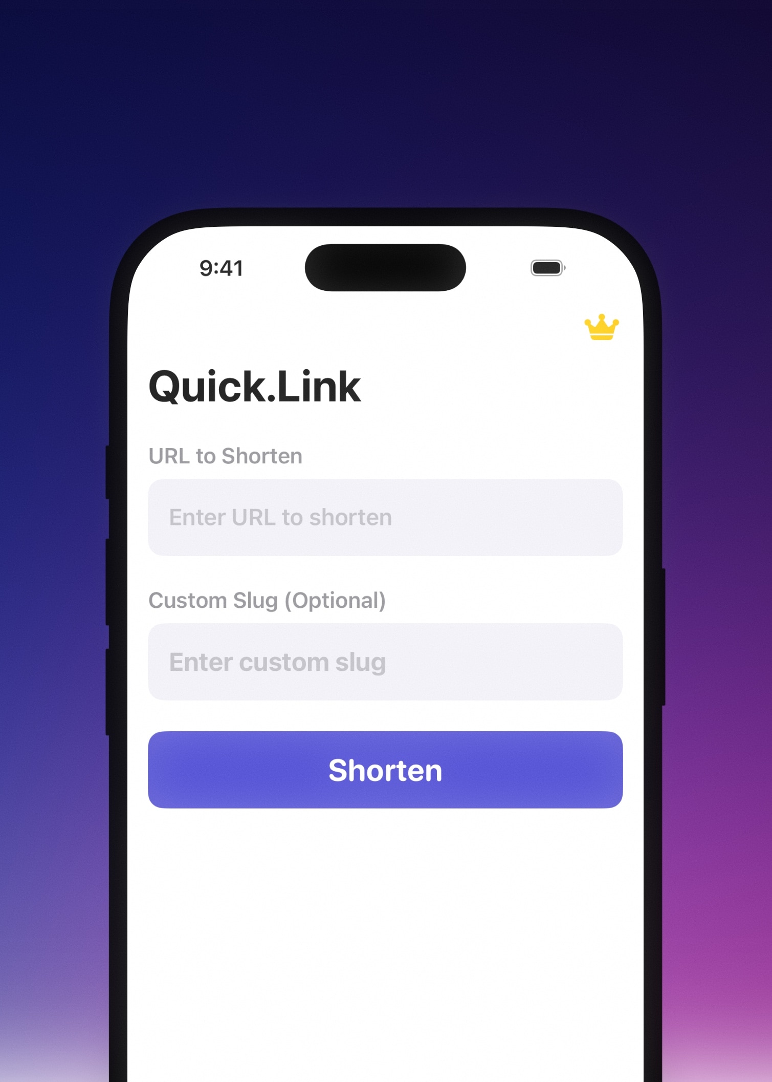Quick.Link App Preview