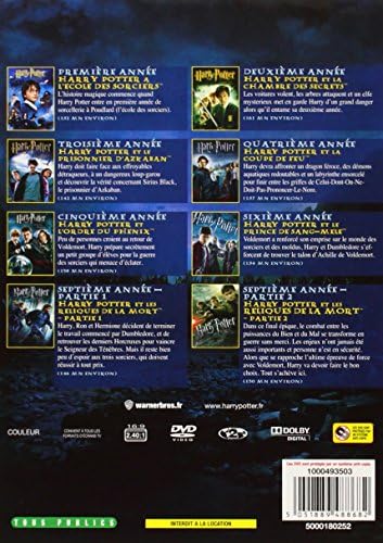 Vue 4 de Harry Potter Coffret Integrale