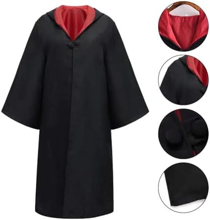 Vue 2 de Robe De Magicien Gryffondor