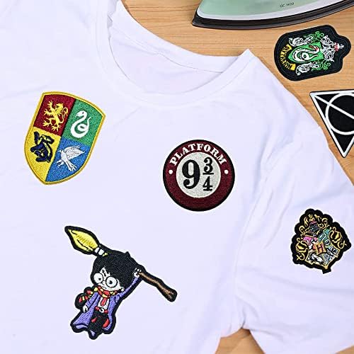 Vue 4 de Lot De Ecussons Thermocollants