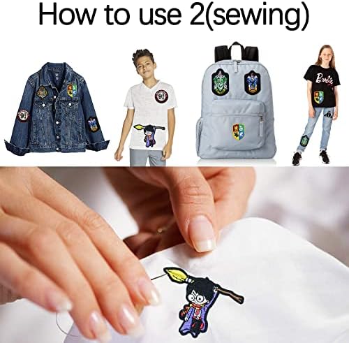 Vue 6 de Lot De Ecussons Thermocollants