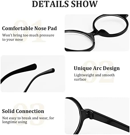 Vue 3 de Aomig Sorcier Accessoire Cravatelunettes