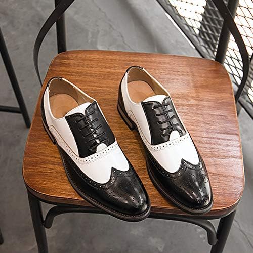 Vue 3 de Homme Brogues Bicolore Pu