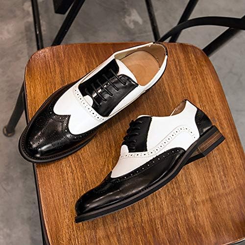 Vue 4 de Homme Brogues Bicolore Pu