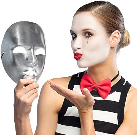 Vue 4 de Masque De Visage Pantomime