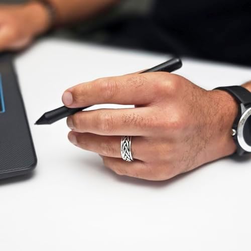 Vue 3 de Treasurebay Bague Tressee En