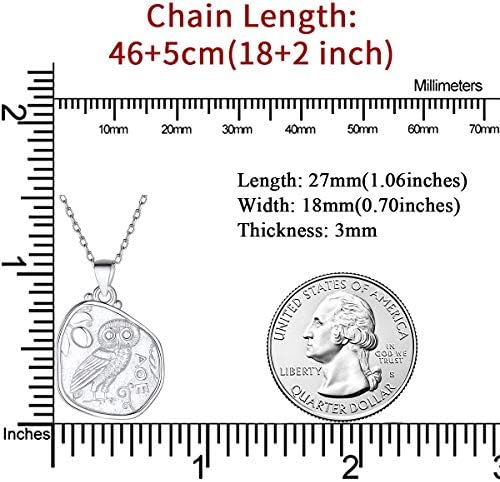 Vue 5 de Collier Chouette Femme