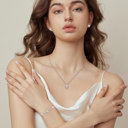 Vue 5 de Parure Femme Argent Fin