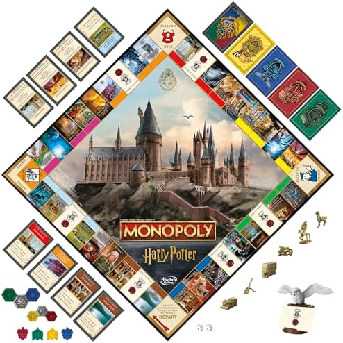 Vue 3 de Monopoly Harry Potter Edition