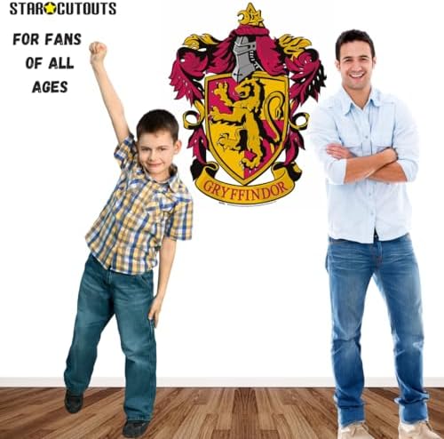 Vue 2 de Star Cutouts Gryffondor Embleme