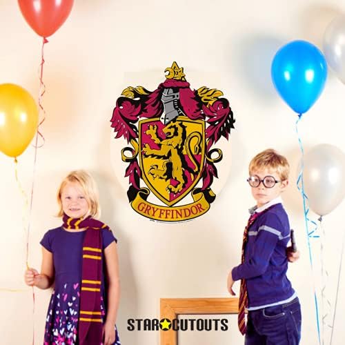 Vue 4 de Star Cutouts Gryffondor Embleme