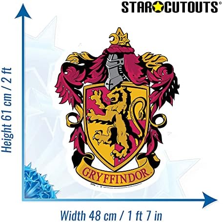Vue 5 de Star Cutouts Gryffondor Embleme