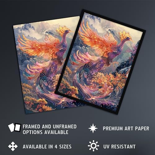 Vue 2 de Artery Magical Phoenix Colourful