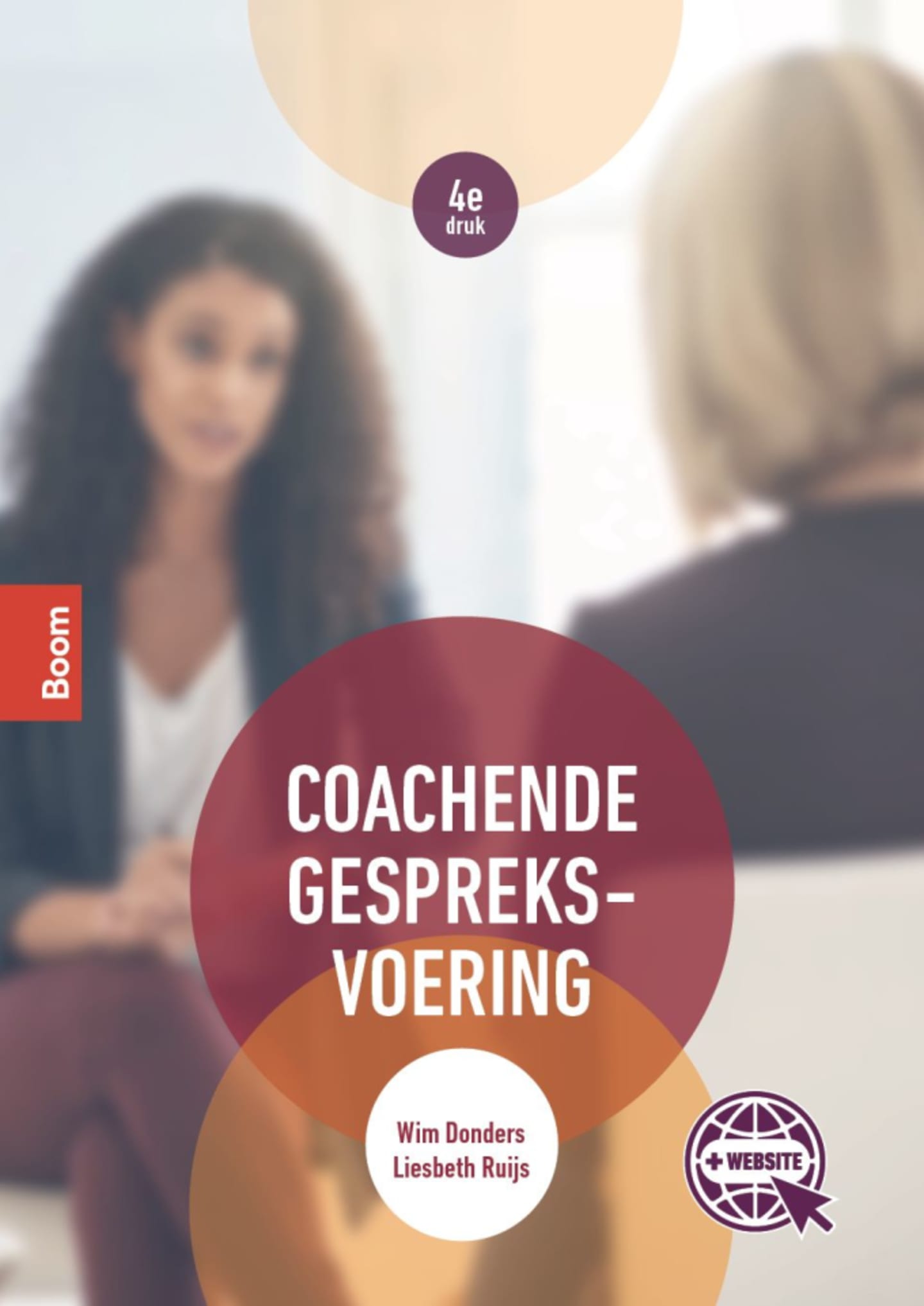 Afbeelding van de voorkant van het boek coachende gespreksvoering