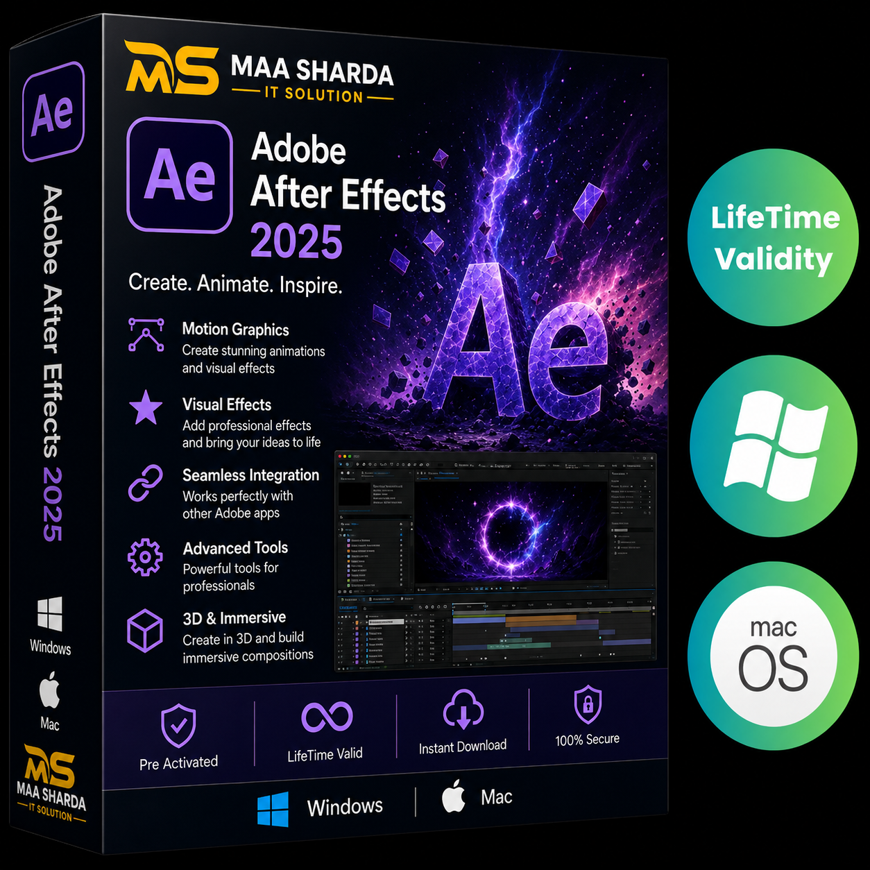 Adobe After Effects 2026 (Windows + MacOS)