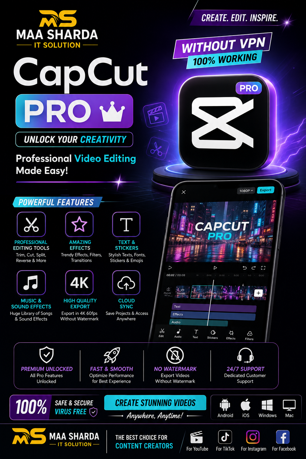 CapCut Pro With VPN