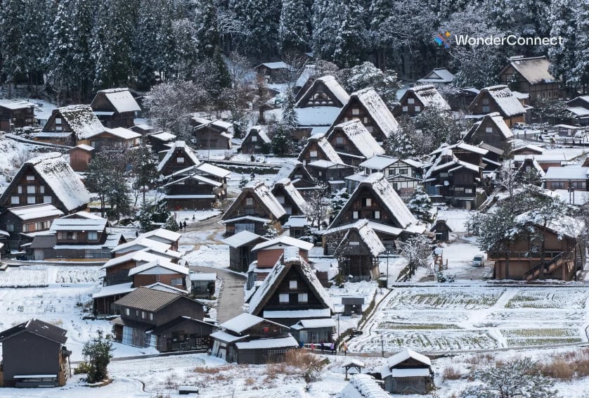ที่เที่ยวหน้าหนาวในต่างประเทศ Shirakawa-go