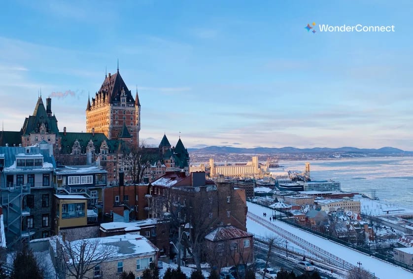  ที่เที่ยวหน้าหนาวในต่างประเทศ Quebec City