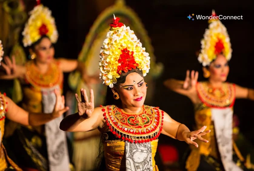 Legong Dance Performance in Ubud
