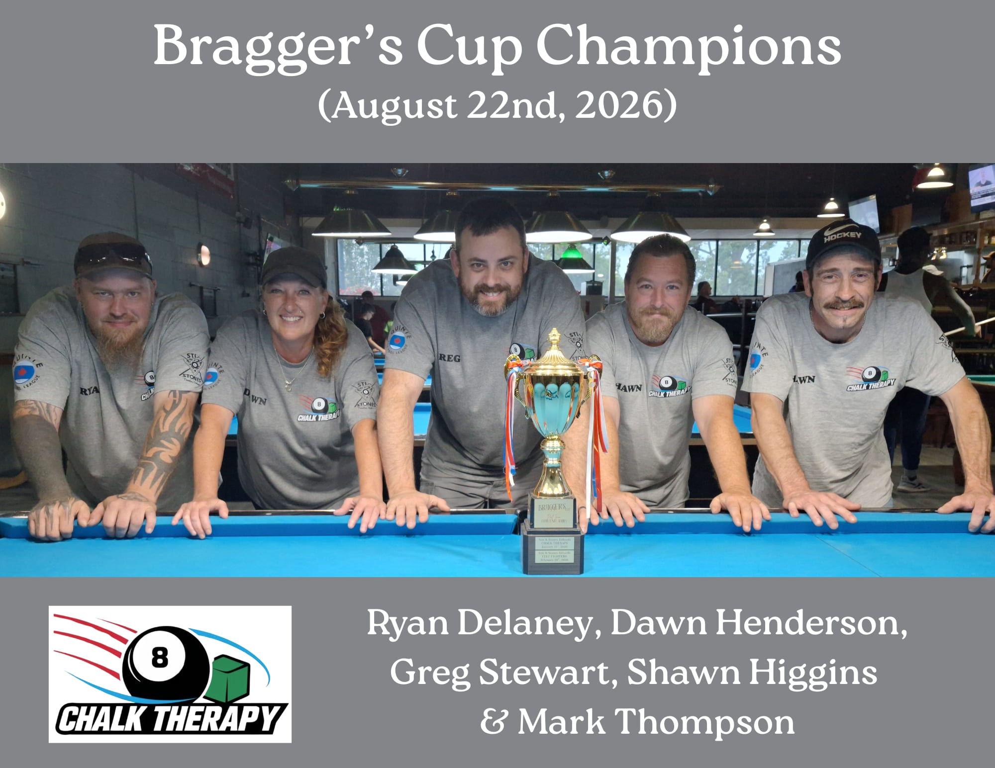 Chalk Therapy Bragger's Cup 14 team