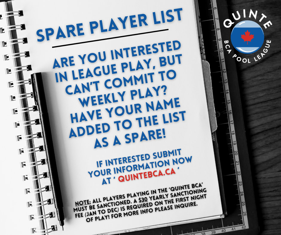 Spare List - Sign Up Now!