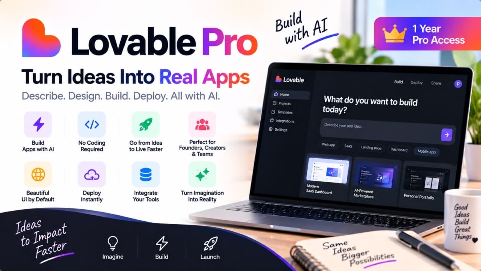 Lovable Pro โ 1 Year