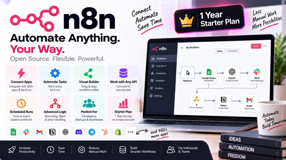 n8n Starter — 1 Year