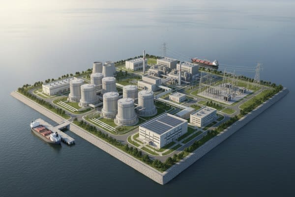 Lò phản ứng mô-đun nhỏ và bài toán điện năng trong kỷ nguyên AI