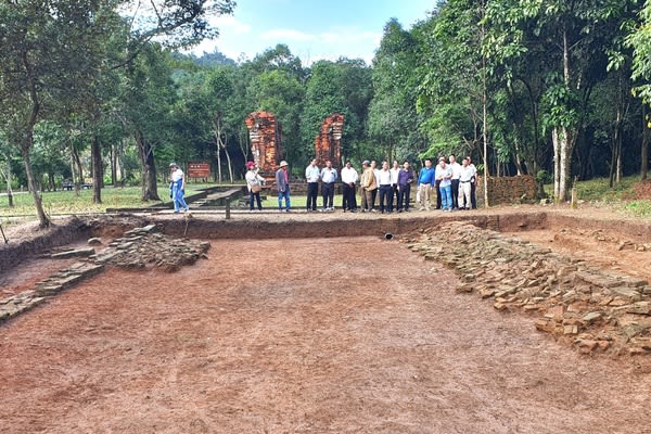 Xuất lộ công trình kiến trúc chưa từng được biết đến ở Mỹ Sơn