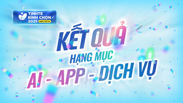 Kết quả TTBC25 hạng mục AI - App - Dịch vụ