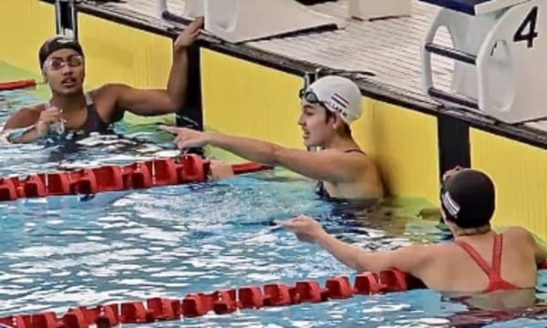 Lỗi đặt cờ khiến kình ngư đập đầu vào thành bể ở SEA Games 33