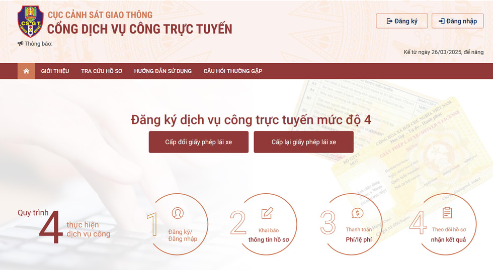 Hướng dẫn cách đổi giấy phép lái xe sắp hết hạn ngay tại nhà - 1