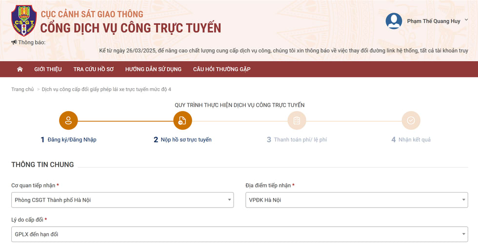 Hướng dẫn cách đổi giấy phép lái xe sắp hết hạn ngay tại nhà - 5