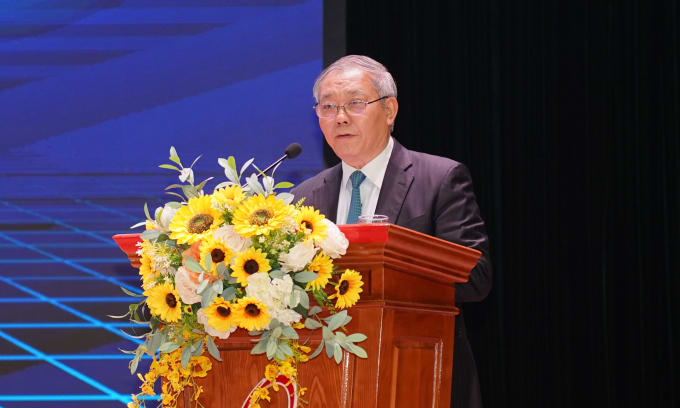 TS Trần Đức Lai, Chủ tịch Hội Vô tuyến - Điện tử Việt Nam. Ảnh: REV