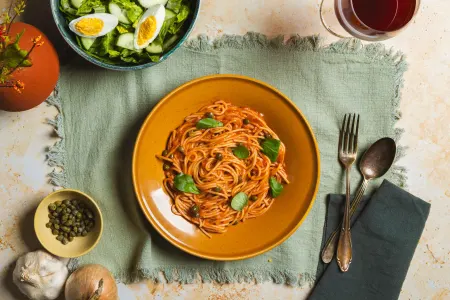 Spaghetti puttanesca