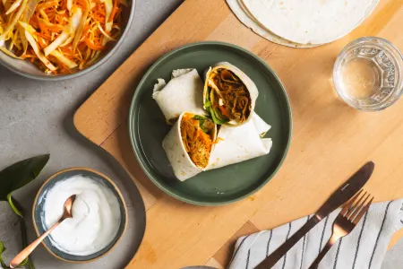 Durum met vegan döner