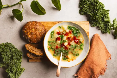 Caldo verde met chorizo