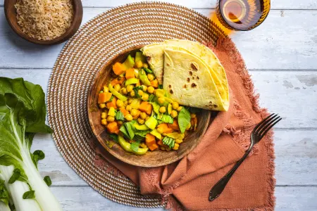 Kikkererwtenstoof met rotivel