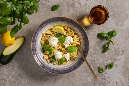 Courgette-citroenpasta