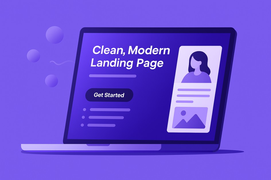 How to Make a Clean, Modern Landing Page Without WordPress