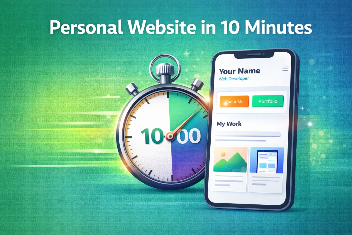Create Your Personal Website and Bio Link in 10 Minutes (Without Code)