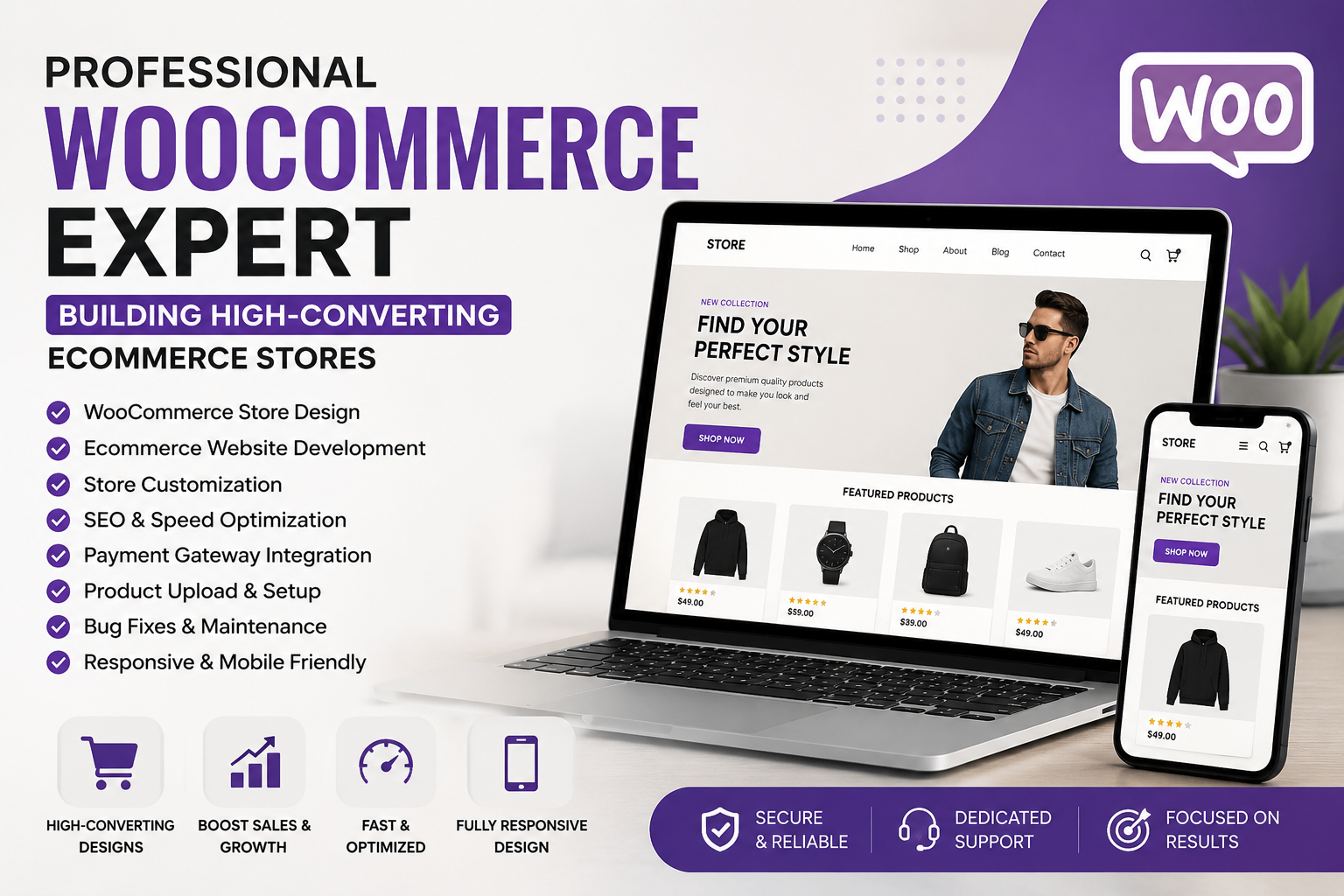 Professional WooCommerce Expert Building High-Converting Ecommerce Stores
