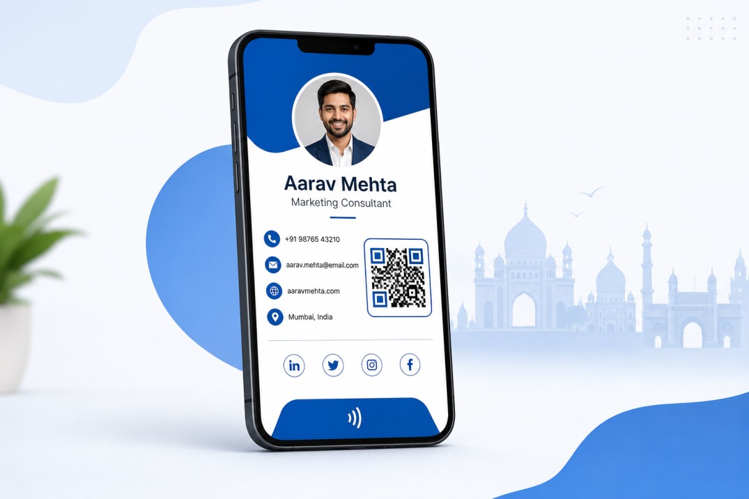 Digital Visiting Card Kaise Banaye — Free Online Business Card Guide 2026