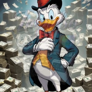 AlbedoBase_XL_Scrooge_McDuck_standind_over_a_lot_of_money_3 (1)